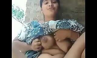 Indian townsperson cute girl showing pair and pussy
