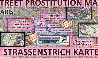 Paris france sex map street prostitution map massage parlours brothels whores freelancer streetworker prostitutes