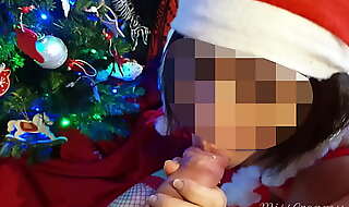Miss santa claus gives a student lots of sex for christmas - misscreamy