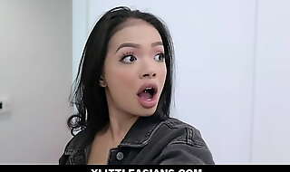 Holy fuck the tiny asian teen paisley paige is the ultimate fuck doll watch this epic scene from little asians where the is challenged by a big cock