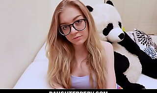 Skinny little nerdy teen step daughter punished by step dad pov - jadyn hayes brother love