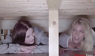 Sisters get caught snooping around & punished- mia evans & missy luv