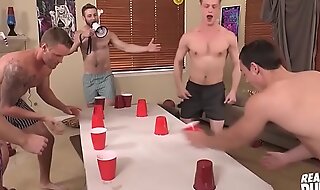 Flip cup 2 bareback fuck - reality dudes