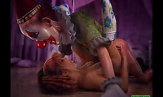Under the bed evil clown 3d