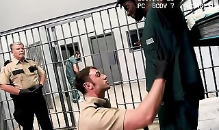Prison cocks - contraband cock check with nic sahara jason collins devin trez & michael boston