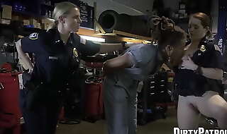 Milf cop maggie green shares young bbc with partner