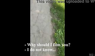 Ki-Sim sucking off a stranger on the street (not fake)