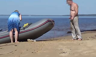 Lady Tourist and Boatman