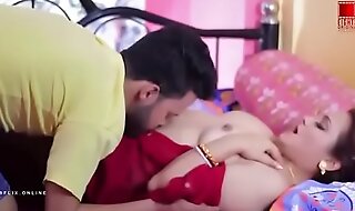 Hot Indian Red saree Aunty Having sex with Young Boy mkv