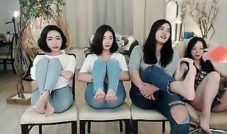 Korean girls acquire bastinado