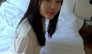 Homemade japanese legal age teenager acquires drilled abiding at home