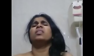 Hot mallu kerala MILF masturbating with respect to girls' room - fucking sexy face reactions