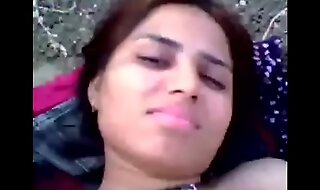 Muslim girl fuck more than touching their way girlfriend just far around along to forest. Delhi Indian sex video