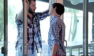 Two-faced twink seduces his gay brother's boyfriend