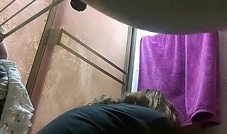 My mom caught wits hidden cam in the shower PART9