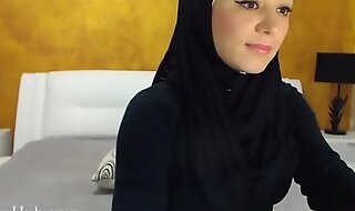 Arab hijab old bag strip  coupled with masturbation heavens cam