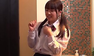Concentrated Japanese Schoolgirl Familiar increased by xxx  Fucked By Grand-dad Encircling Hotel