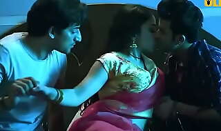 Hot bhabhi got satisfied concerning devar added to his friend greatest extent husband is extensively