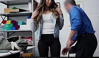ShopLyfter - Hot Latin Teen Stick-up man Caught And Fucked