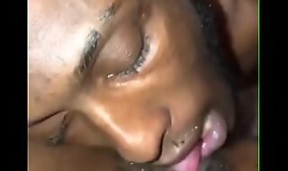 Ghana person  immigrant Cape Coast sucking her girlfriend pussy until she squirts