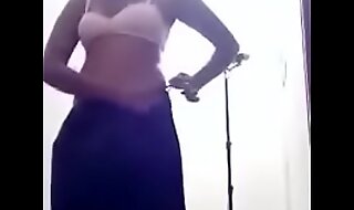 Swathi Naidu intercourse lesson bra together with panties showing