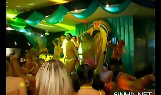 Salacious shafts and slits gratifying during orgy party