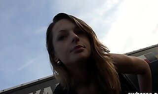 Cheap street slut fucked from parking lot swhores com