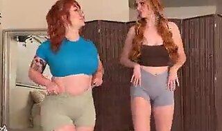Big ass and big titty threesome with emma magnolia and elly clutch