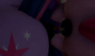 Pinkie pie and twilight sparkle anal vore anna sfm 3d animation