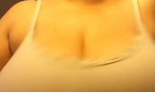 My first video ever of my huge tits
