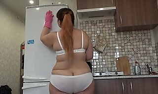 Dildo in fat booty to orgasm if during cleaning you find your favorite sex toy and insert it into the anal then you get cool masturbation