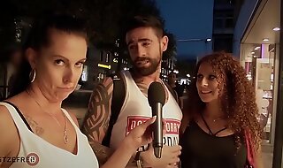 Hitzefrei big tit redhead fucked by stranger