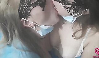 Two nurses give a great blowjob