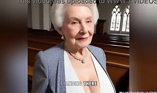 [GRANNY Story] GILF's After Church Double-Penetration Delight With Two BBCs