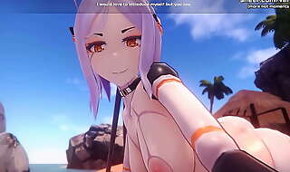 1080p60fps hot anime elf teen gets a gorgeous titjob after sitting on our face with her delicious and petite pussy l my sexiest gameplay moments l monster girl island